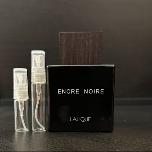 Encre Noire Lalique perfume decants available on order