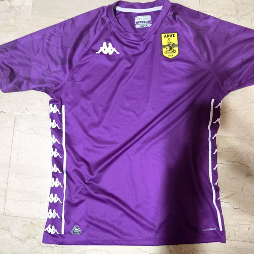 Aris purple training jersey Kappa size L like new