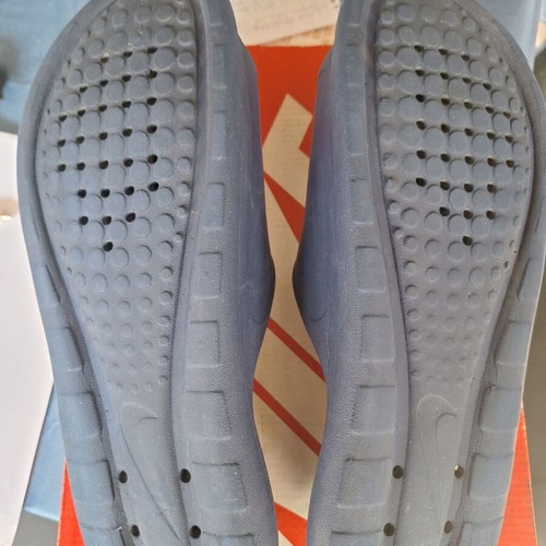 Nike Victori One men's shower slides, dark blue, size 42.5-43
