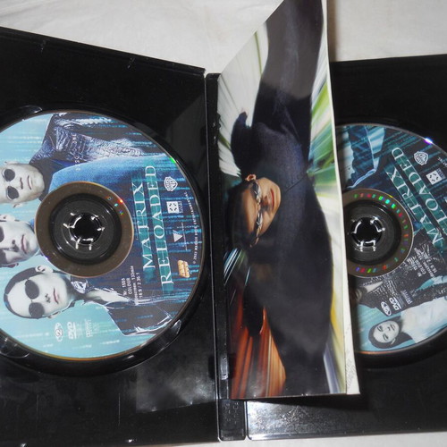 Matrix Reloaded Widescreen Edition 2DVD used, English with Greek subtitles