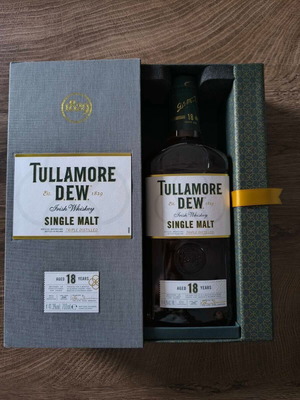 Ουίσκι Tullamore Dew Old Single Malt 18 ετών Ιρλανδίας 41.3% 700ml καινούργιο