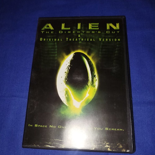 Alien The Director's Cut DVD, sci-fi horror movie