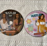 Erotic DVD movies like new, pack of 2 Hustler films