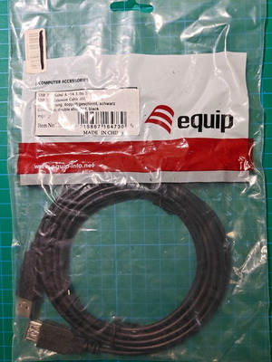 Equip καλώδιο επέκτασης USB 3 μέτρων καινούργιο