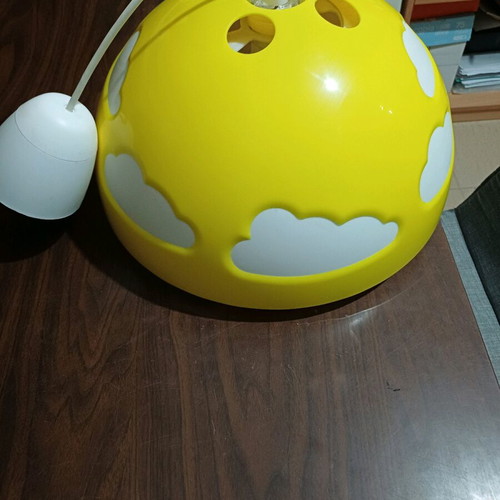 Children's lamp with clouds like new