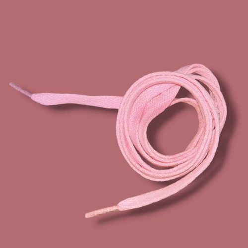 Pink shoelaces new, 110cm