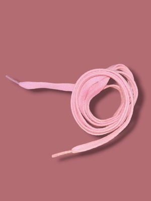 Pink shoelaces new, 110cm