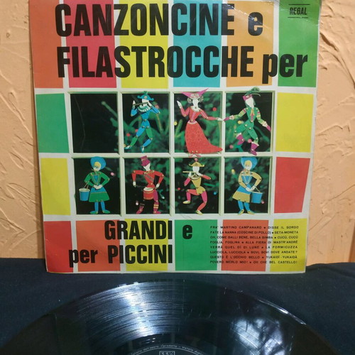 Canzoncine e Filastrocche 33 RPM vinyl record like new