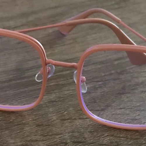 Glasses new pink with anti-blue protection