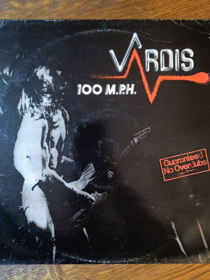 Vardis 100 M.P.H. LP μεταχειρισμένο, rock