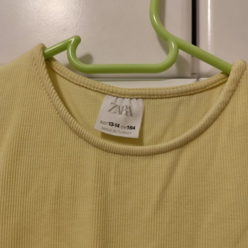 Zara φόρεμα μεταχειρισμένο για 13-14 ετών κίτρινο