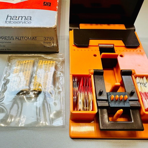 Hama Cinepress Automat Super 8 Single 8 Film Splicer Editor like new