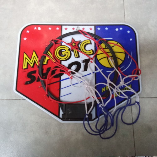 Basketball toy plastic wall-mounted like new