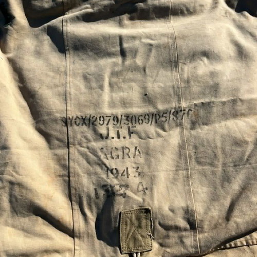 English Army 1943 Tent used, two-person with mosquito net