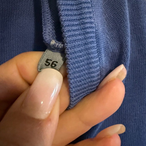 Pullover spring used, size 56, blue