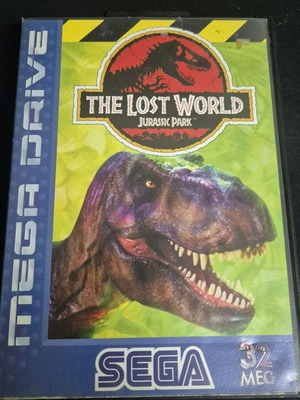 The Lost World Jurassic Park Sega Mega Drive used adventure game