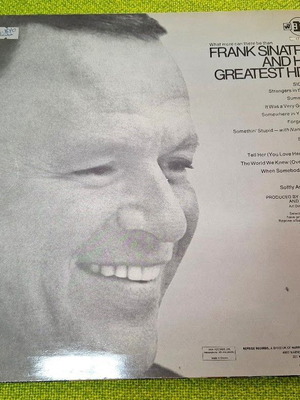 Frank Sinatra's Greatest Hits LP μεταχειρισμένο, τζαζ