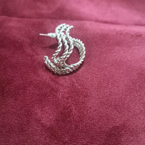 Silver earrings new
