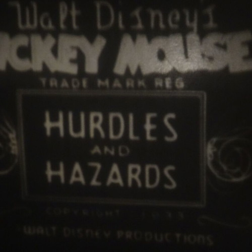 Standard 8mm Silent Disney Cartoon Films Used, 2 Short Reels 200ft