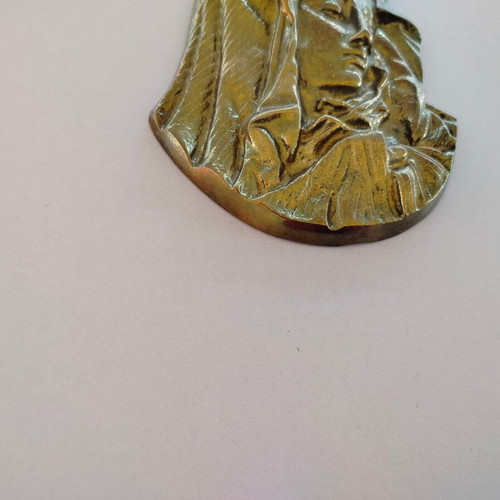 Bronze sculpture used with minor dents