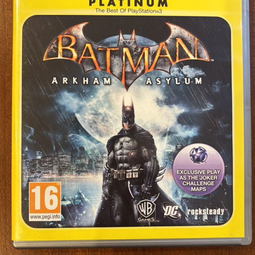 Batman Arkham Asylum PS3 Platinum έκδοση σαν καινούργιο