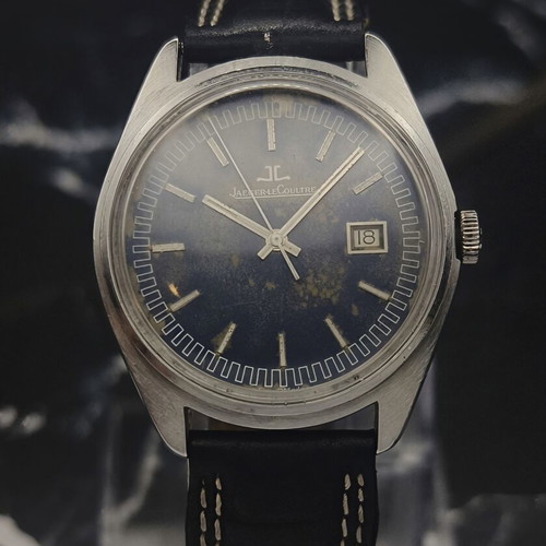 Jaeger-LeCoultre Master-Quartz Ref. 23303-42 wristwatch, blue dial