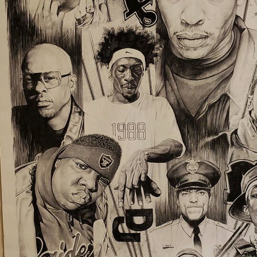 Rap Gods giant poster like new