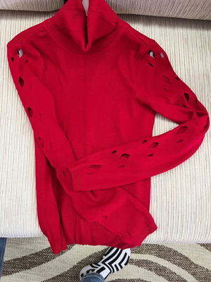 Μπλούζα LC Waikiki μεταχειρισμένη, κόκκινη, μέγεθος S