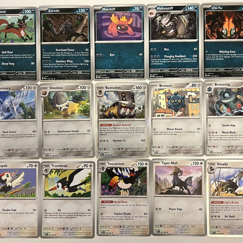 Pokémon TCG Pitch Black bulk 106 cards