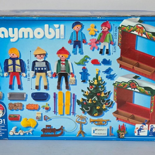 Playmobil 4891 Christmas Market new