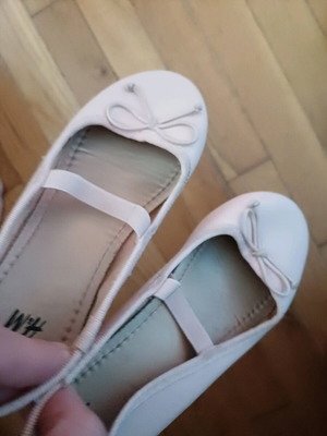 H&M Ballerinas in Soft Pink Color Size 28 Like New