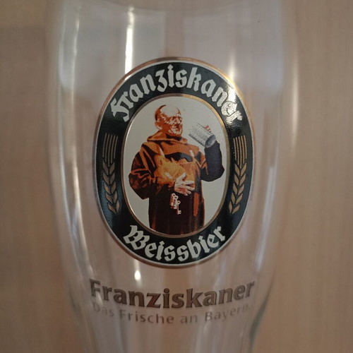 Franziskaner Weissbier Rastal Beer Glasses 0.5 L like new, set of 2
