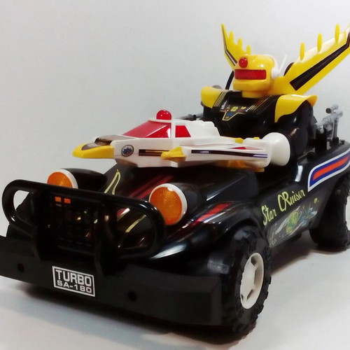 Vintage 1985 Son Al Toys Star Cruiser Sectaurs MOTU Blackstar battery operated toy like new