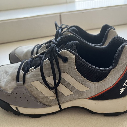 Adidas Terrex sneakers used, size 37.5, gray and blue