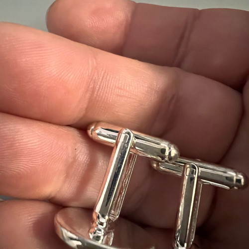 Metal cufflinks new