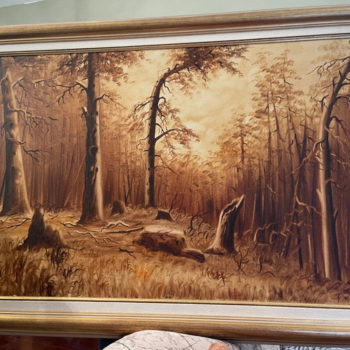 Oil painting still life like new