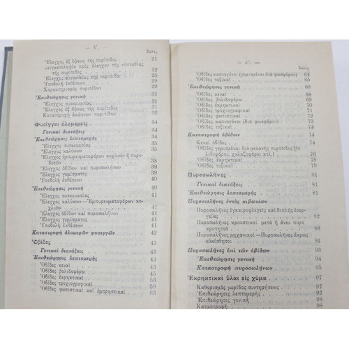 Annual inspection guidelines for ammunition and gunpowder 1932 used