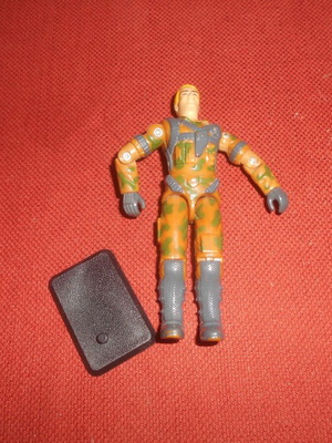 G.I.JOE Freefall (v1) 1990 action figure used, Hasbro