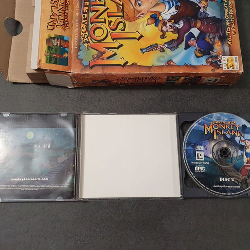 Escape from Monkey Island Big Box PC game 2000