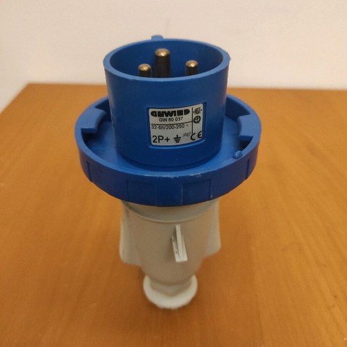 GEWISS GW60037 male plug 2P new