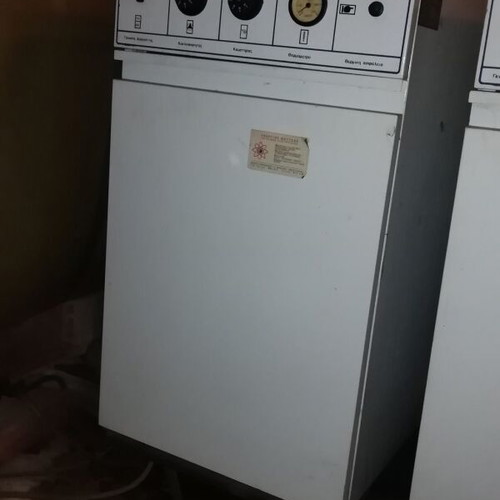 Oil burner boiler used with 1000 l tank and preheater