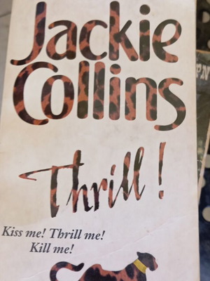 Βιβλίο Jackie Collins Thrill μεταχειρισμένο, αγγλικά