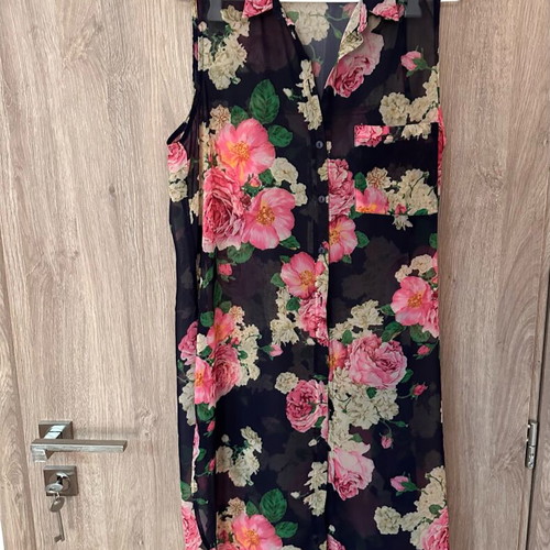 Pink Woman Medium blouse like new, multicolor
