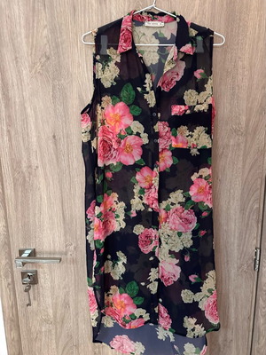 Pink Woman Medium blouse like new, multicolor