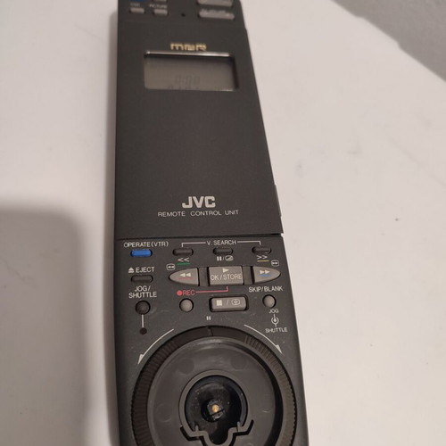 Jvc remote control pq11237 used, missing part of jog