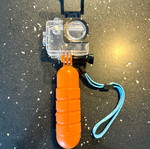 GoPro waterproof case and handle like new
