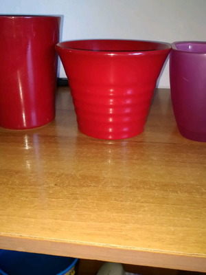 Flower pots used, pack of 3