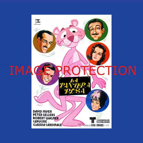 Pink Panther 1963 Mini Promo Poster like new