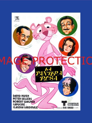 Постер Pink Panther мини промо 1963 като нов