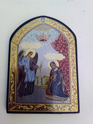 Holy Icon The Annunciation of the Theotokos like new, 18×12.5 cm